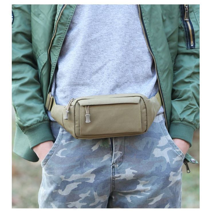 ウエストポーチ ウエストバッグ 男女兼用 | PlusNao | 詳細画像8 