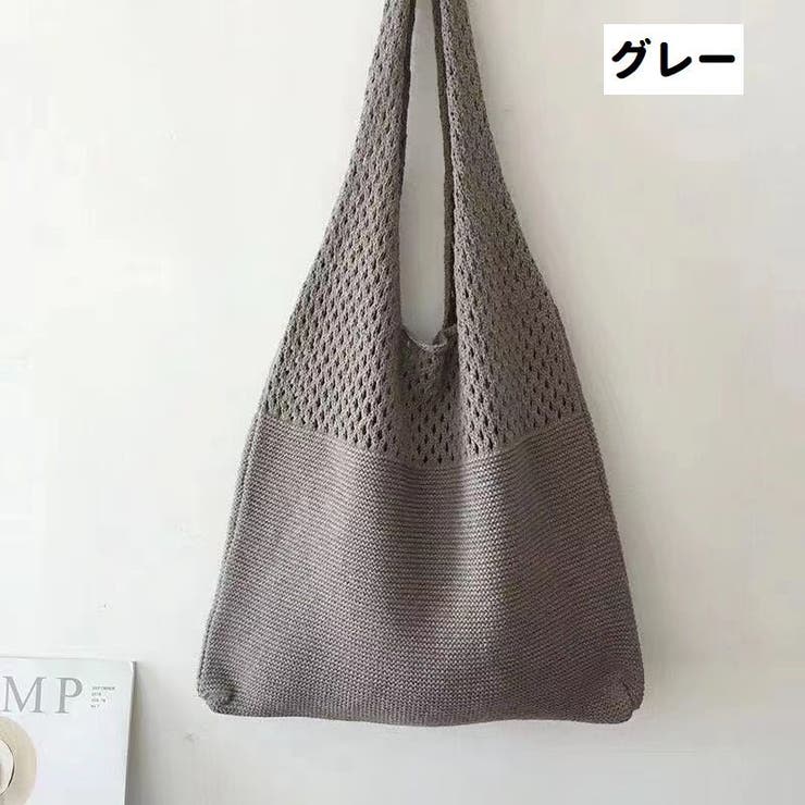 トートバッグ ニット レディース | PlusNao | 詳細画像6 