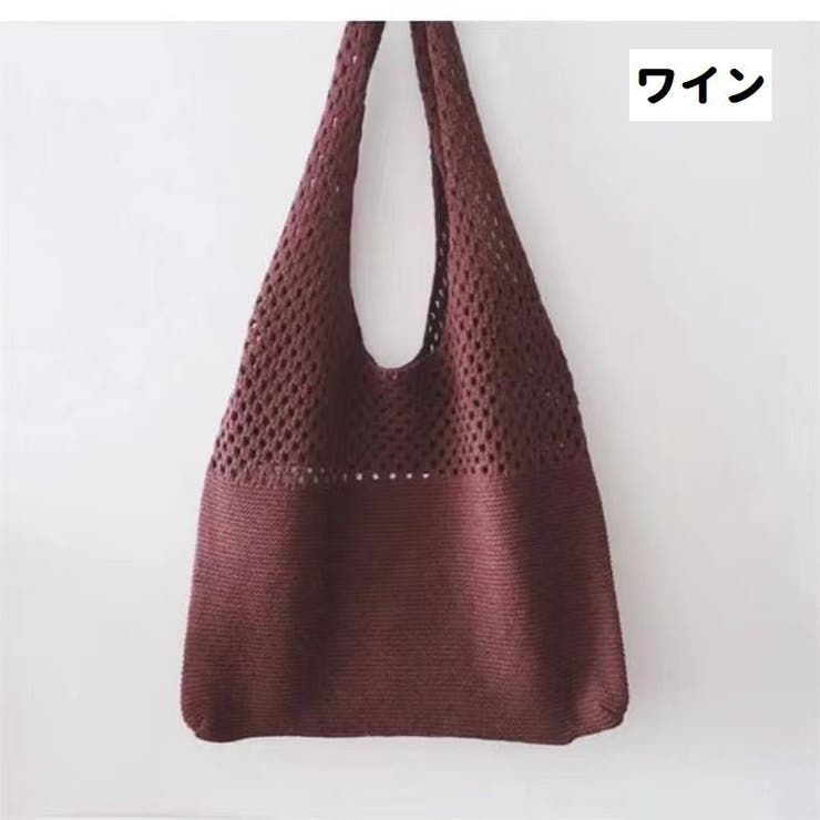 トートバッグ ニット レディース | PlusNao | 詳細画像9 