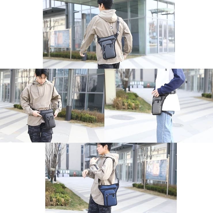 ウエストポーチ ウエストバッグ レッグポーチ | PlusNao | 詳細画像2 