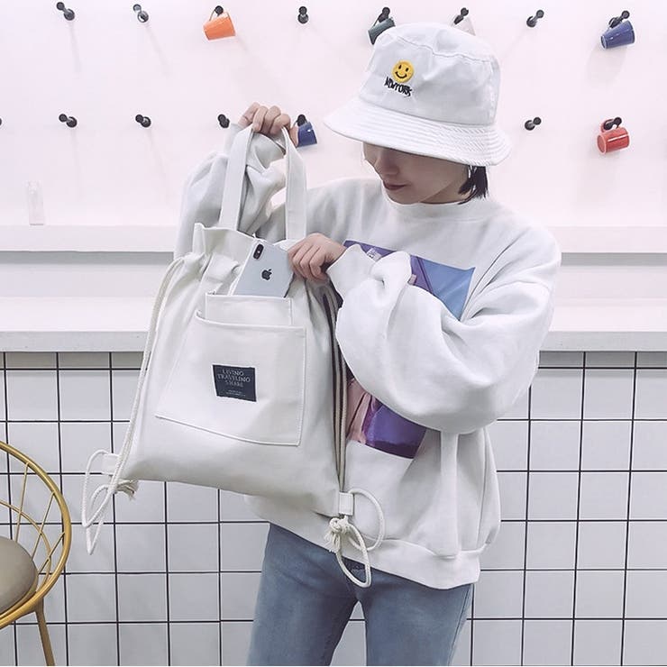 2wayバッグ ナップサック トートバッグ | PlusNao | 詳細画像10 