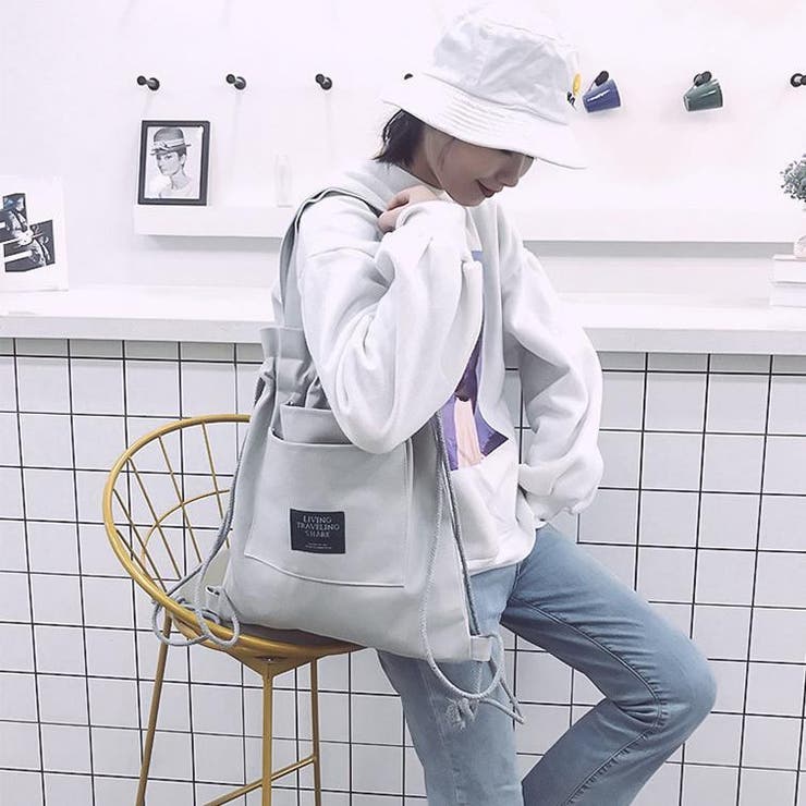 2wayバッグ ナップサック トートバッグ | PlusNao | 詳細画像11 