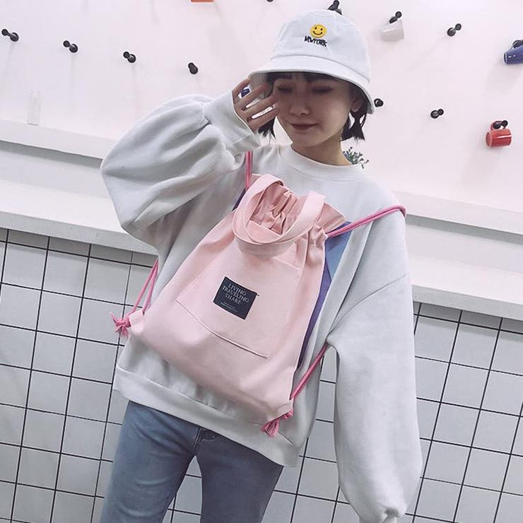 2wayバッグ ナップサック トートバッグ | PlusNao | 詳細画像12 