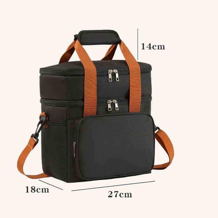 クーラーバッグ 2段 保冷バッグ | PlusNao | 詳細画像11 