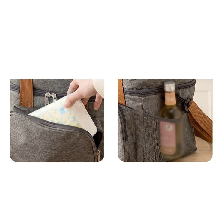 クーラーバッグ 2段 保冷バッグ | PlusNao | 詳細画像17 