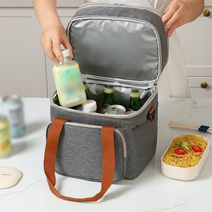 クーラーバッグ 2段 保冷バッグ | PlusNao | 詳細画像4 