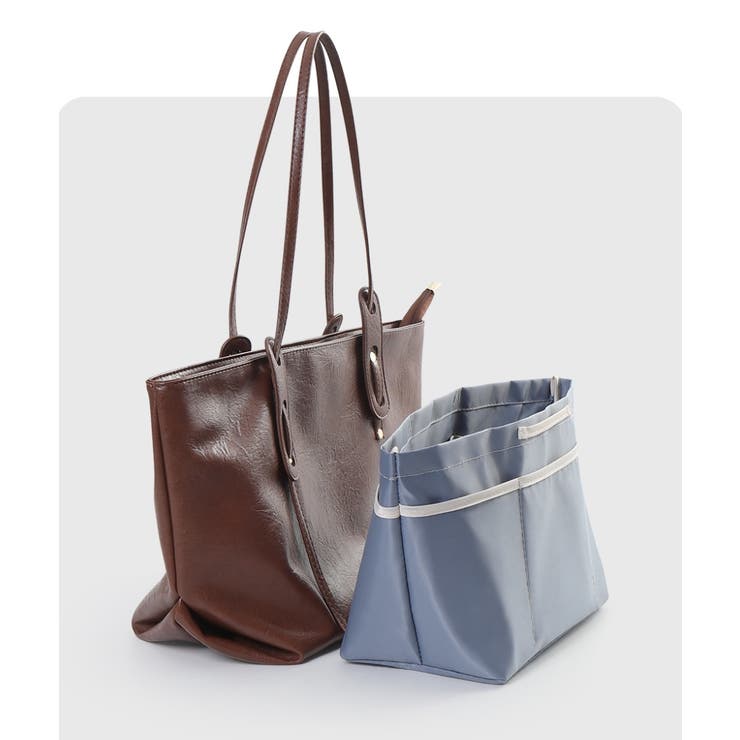 バッグインバッグ 大きめ バックインバッグ | PlusNao | 詳細画像5 