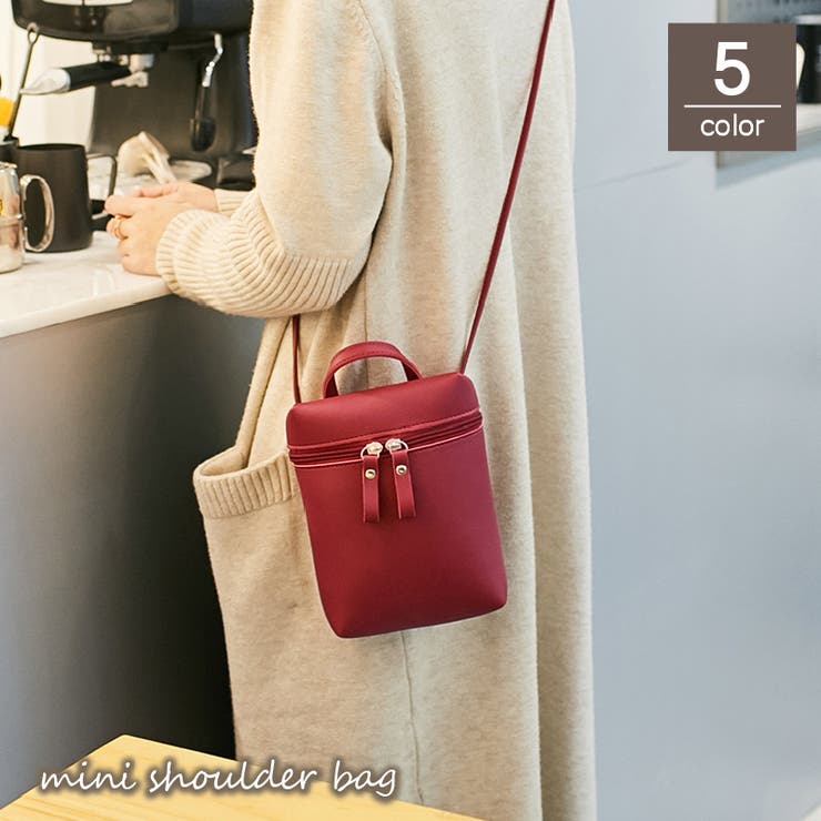 ミニショルダーバッグ スマホポーチ ポシェット | PlusNao | 詳細画像1 