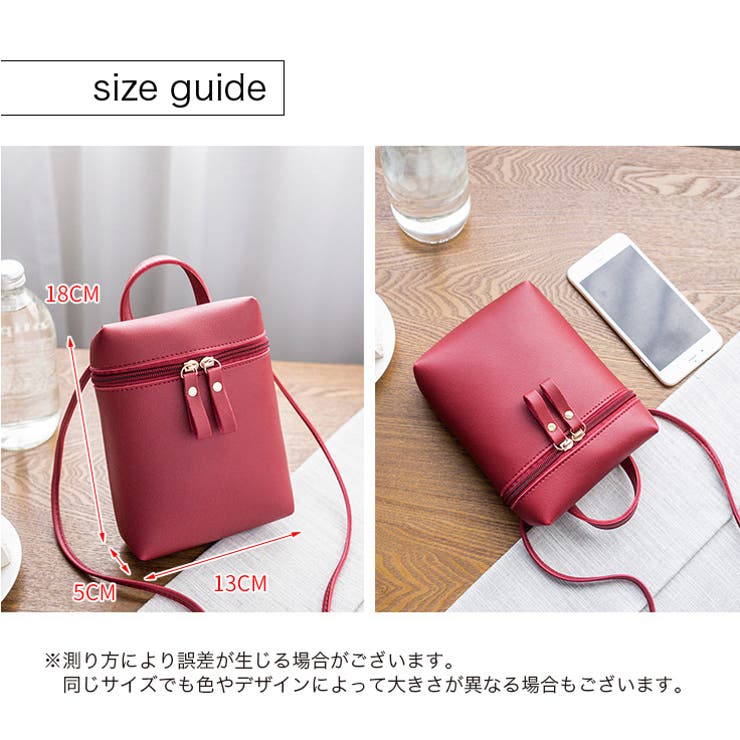 ミニショルダーバッグ スマホポーチ ポシェット | PlusNao | 詳細画像20 
