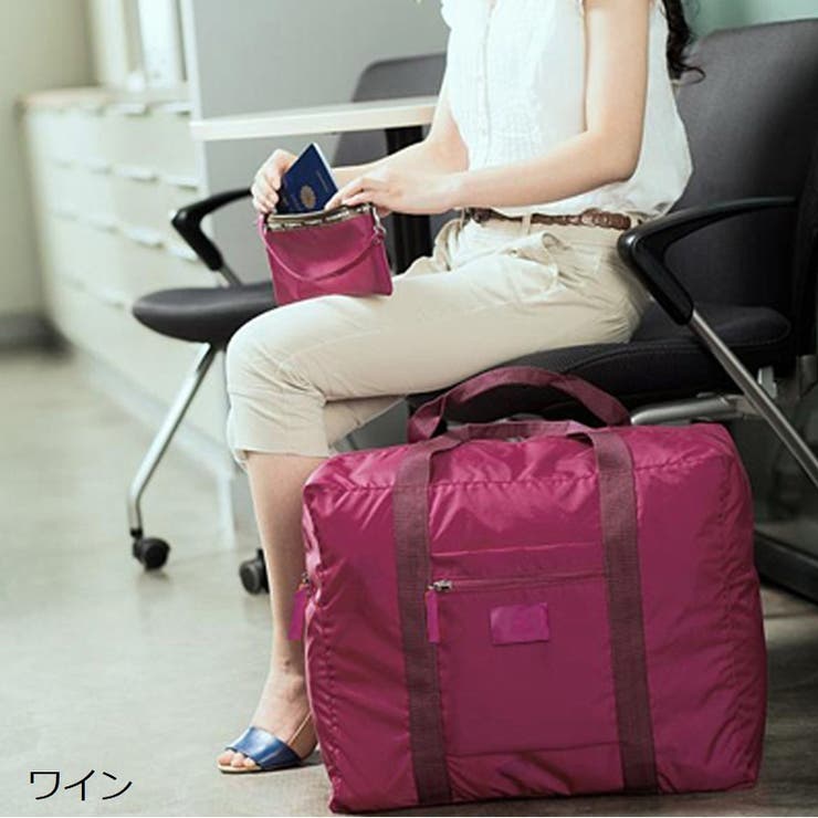 ボストンバッグ トラベルバッグ 旅行バッグ | PlusNao | 詳細画像10 