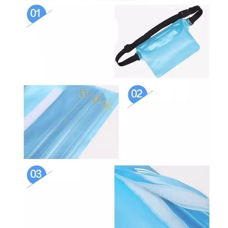 ウエストポーチ 防水バッグ レディース | PlusNao | 詳細画像12 