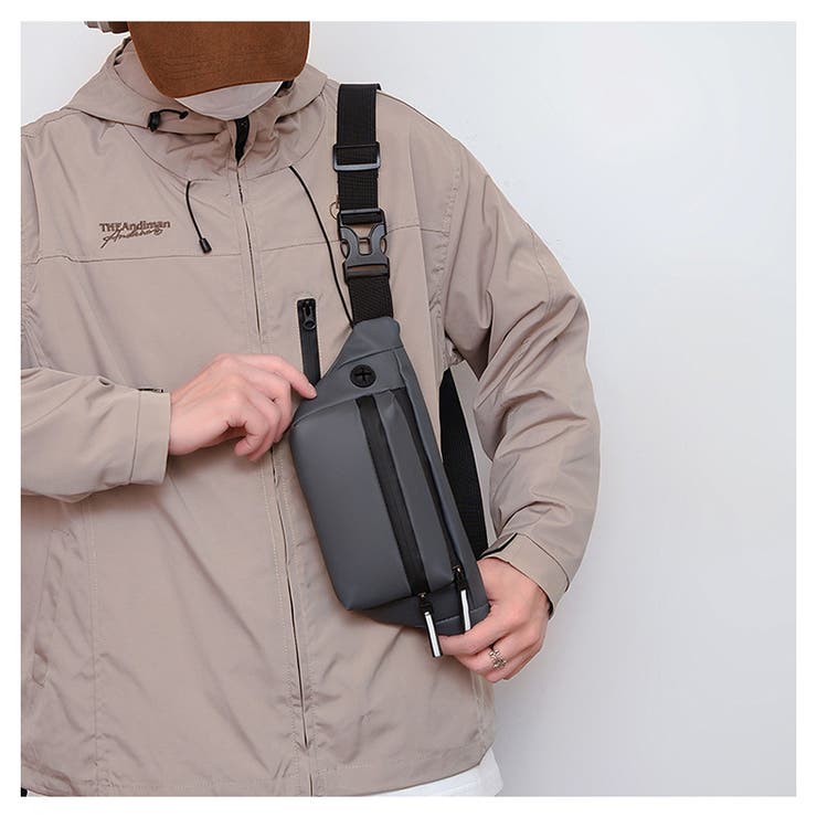 ボディバッグ ウエストバッグ ウエストポーチ | PlusNao | 詳細画像3 