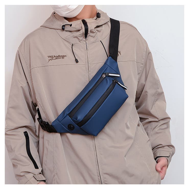 ボディバッグ ウエストバッグ ウエストポーチ | PlusNao | 詳細画像6 