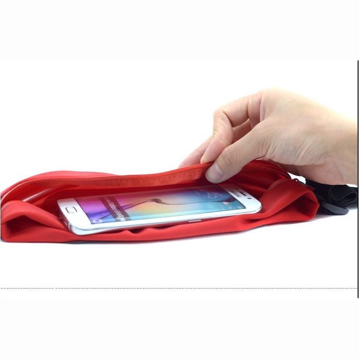 ランニングポーチ ウエストポーチ スマホケース | PlusNao | 詳細画像7 