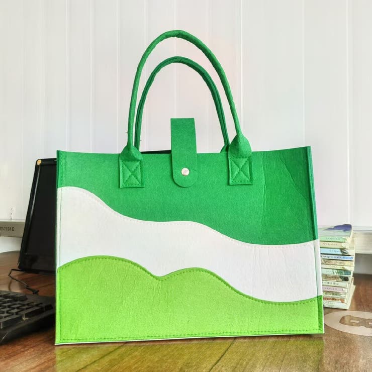 トートバッグ フェルトバッグ ハンドバッグ | PlusNao | 詳細画像2 