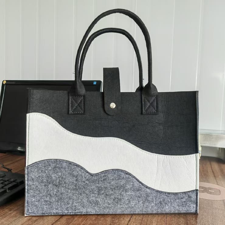 トートバッグ フェルトバッグ ハンドバッグ | PlusNao | 詳細画像5 