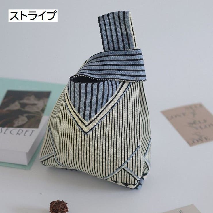 ハンドバッグ 手提げバッグ ニットバッグ | PlusNao | 詳細画像2 