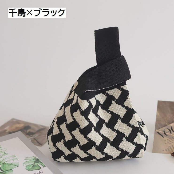ハンドバッグ 手提げバッグ ニットバッグ | PlusNao | 詳細画像8 