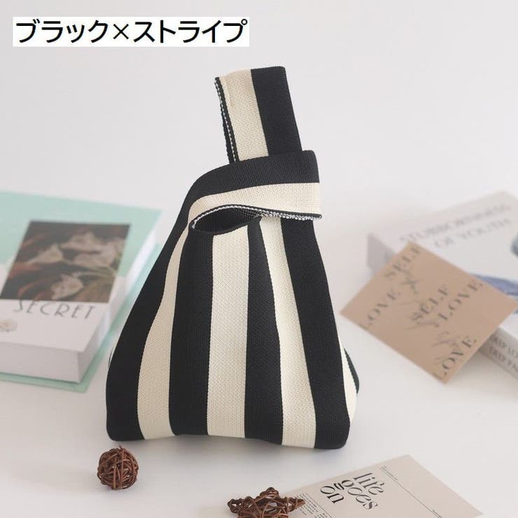 ハンドバッグ 手提げバッグ ニットバッグ | PlusNao | 詳細画像8 