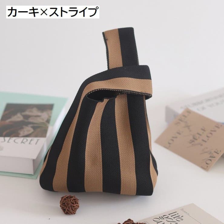 ハンドバッグ 手提げバッグ ニットバッグ | PlusNao | 詳細画像9 