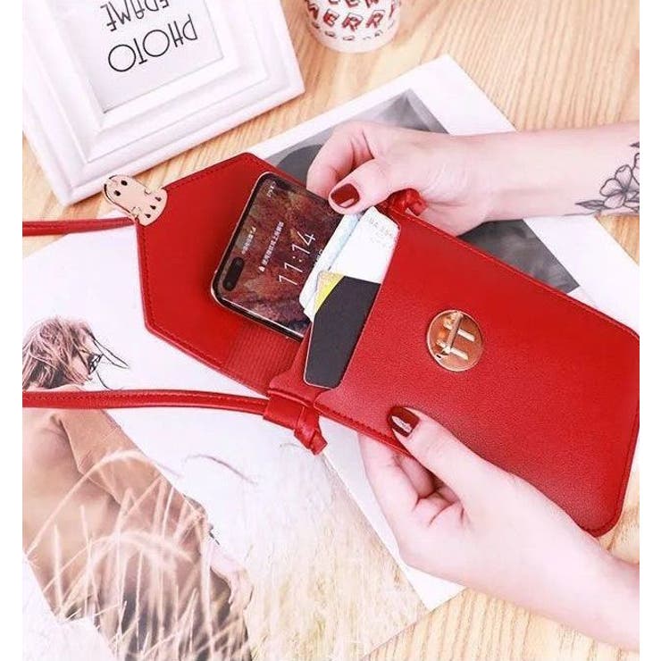 スマホショルダー スマホポーチ ミニショルダーバッグ | PlusNao | 詳細画像6 