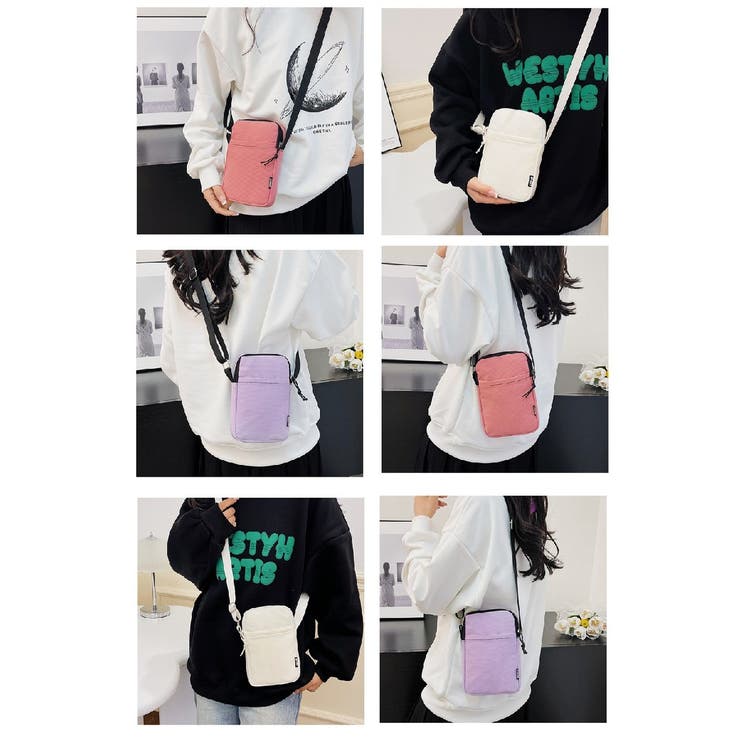 ショルダーバッグ ポシェット ミニバッグ | PlusNao | 詳細画像13 