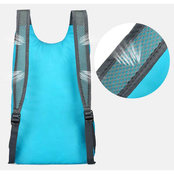 リュックサック 折り畳み式 バックパック | PlusNao | 詳細画像10 