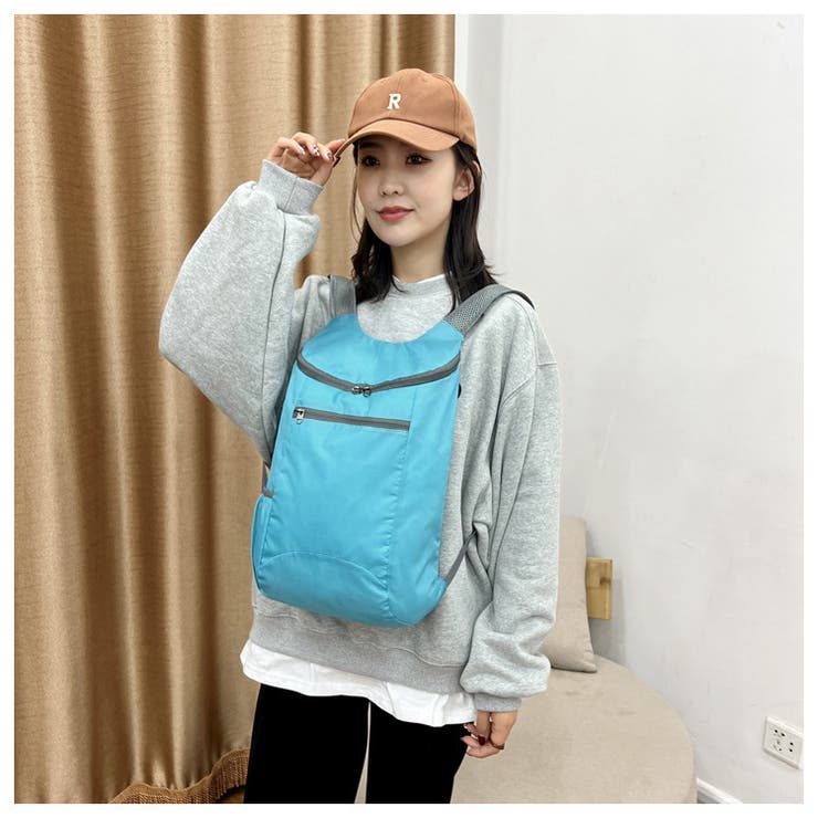 リュックサック 折り畳み式 バックパック | PlusNao | 詳細画像3 