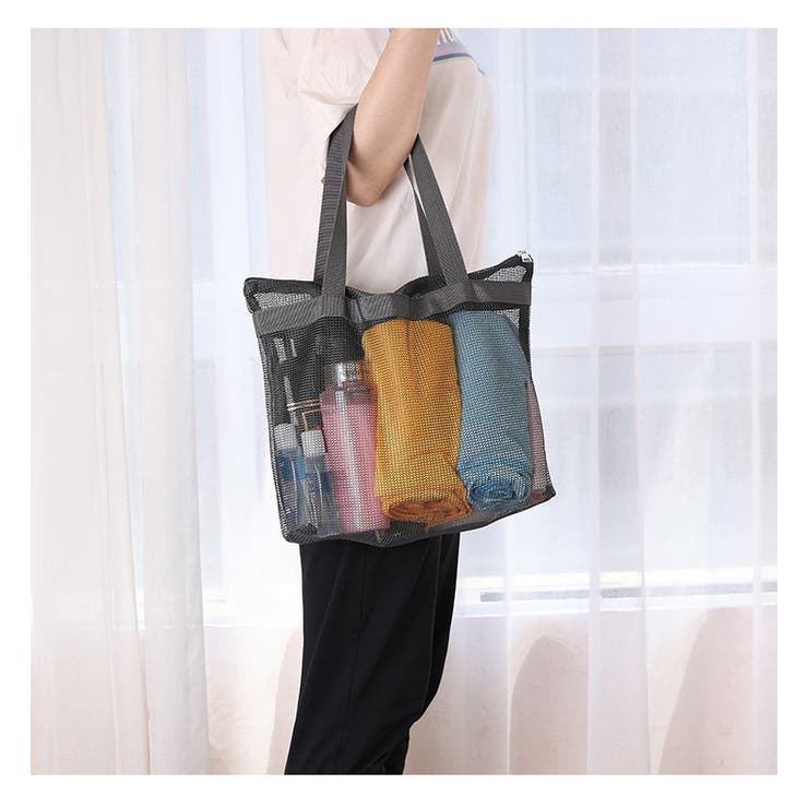 ハンドバッグ シューズバッグ ビーチバッグ | PlusNao | 詳細画像3 