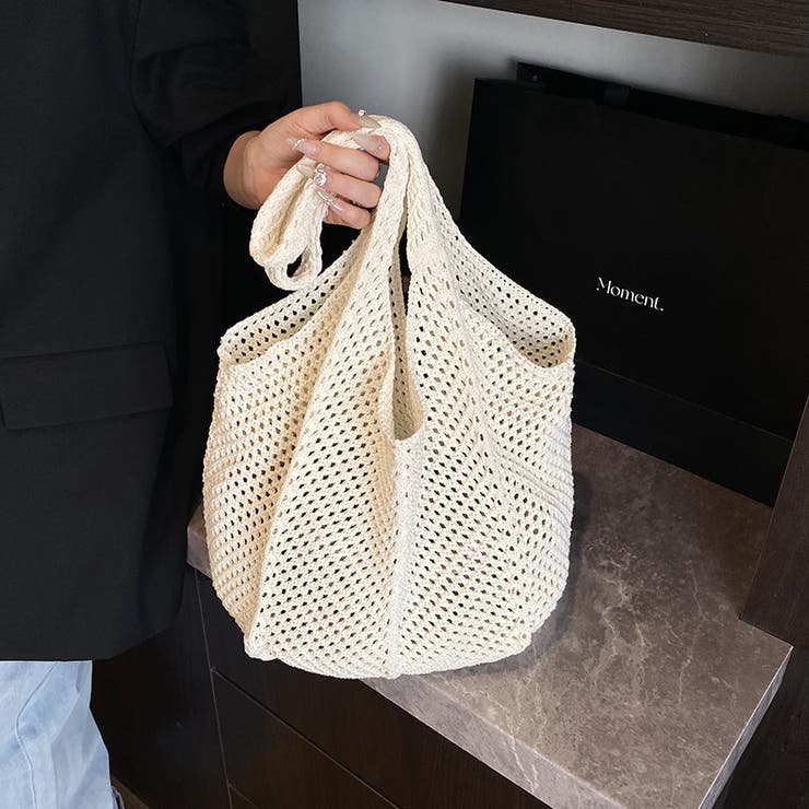 ショルダーバッグ ニットバッグ レディース | PlusNao | 詳細画像10 