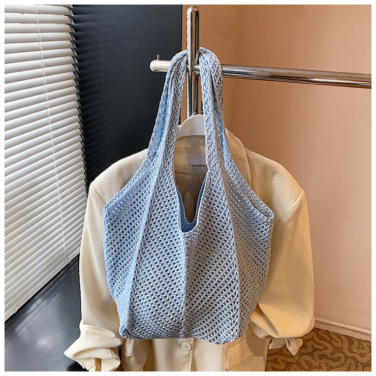 ショルダーバッグ ニットバッグ レディース | PlusNao | 詳細画像12 