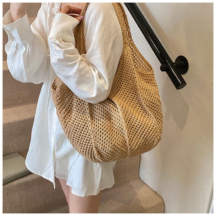 ショルダーバッグ ニットバッグ レディース | PlusNao | 詳細画像2 