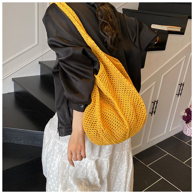 ショルダーバッグ ニットバッグ レディース | PlusNao | 詳細画像4 