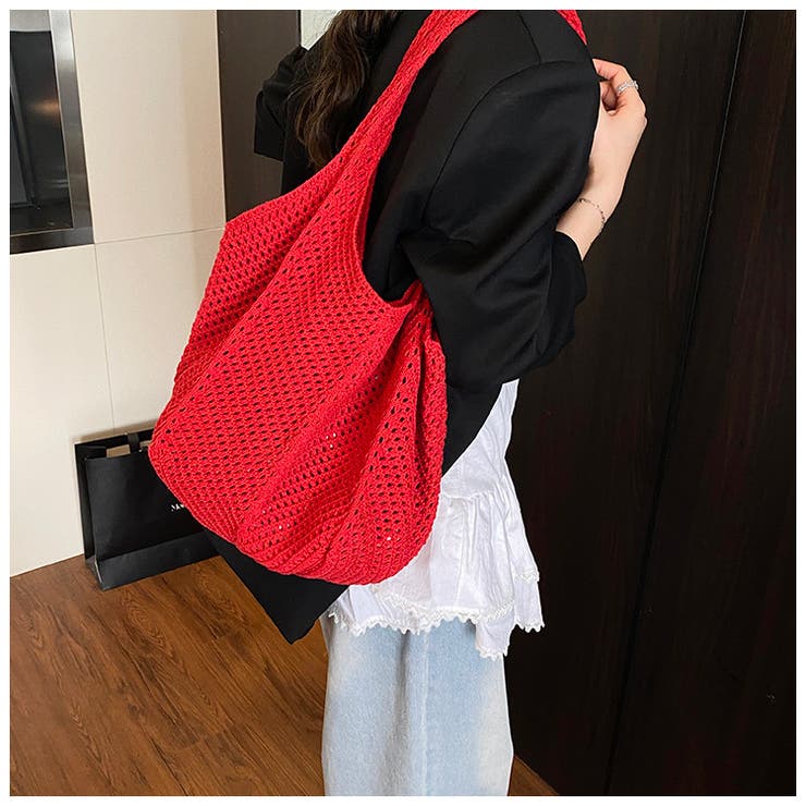 ショルダーバッグ ニットバッグ レディース | PlusNao | 詳細画像5 