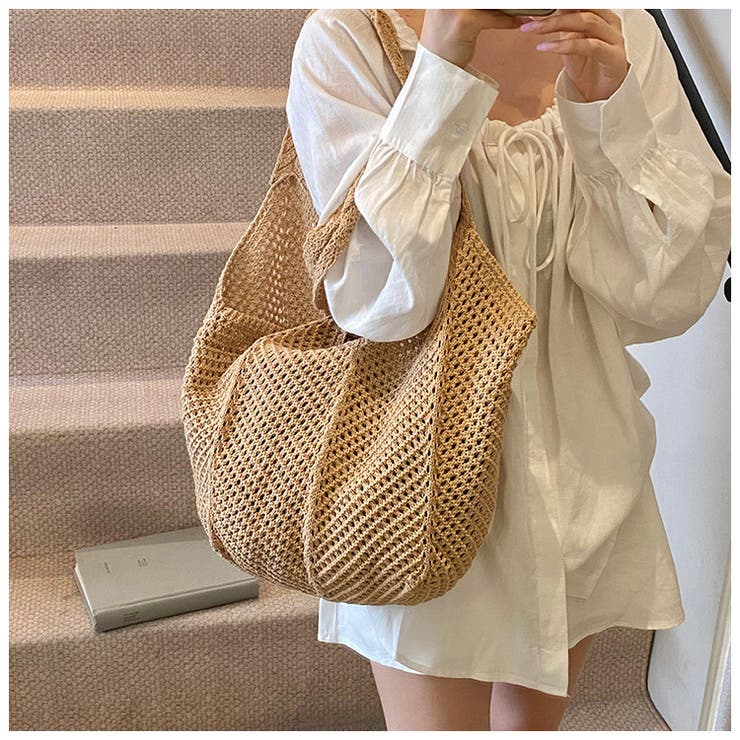 ショルダーバッグ ニットバッグ レディース | PlusNao | 詳細画像8 