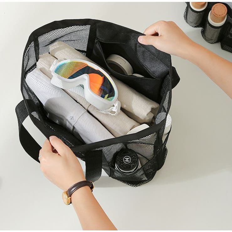 トートバッグ メッシュバッグ ビーチバッグ | PlusNao | 詳細画像2 