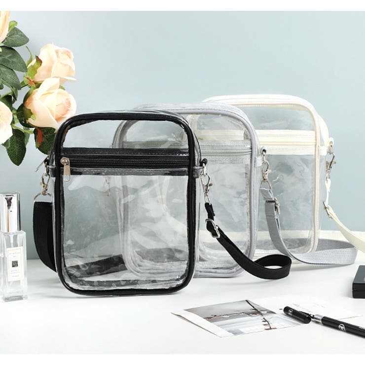 ショルダーバッグ クリアバッグ ビーチバッグ | PlusNao | 詳細画像2 