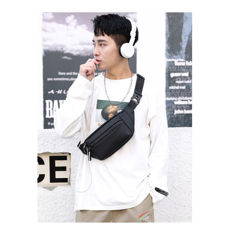 ボディバッグ ウエストバッグ 男性 | PlusNao | 詳細画像3 