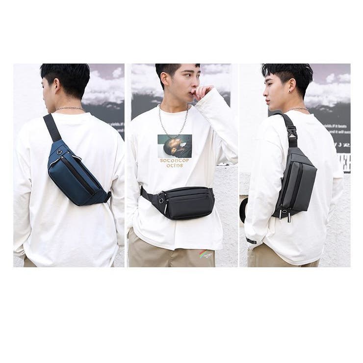 ボディバッグ ウエストバッグ 男性 | PlusNao | 詳細画像6 