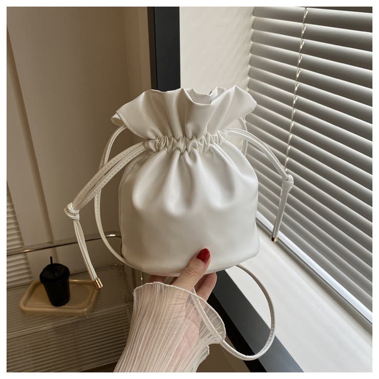 ミニショルダーバッグ ポシェット 巾着型 | PlusNao | 詳細画像15 