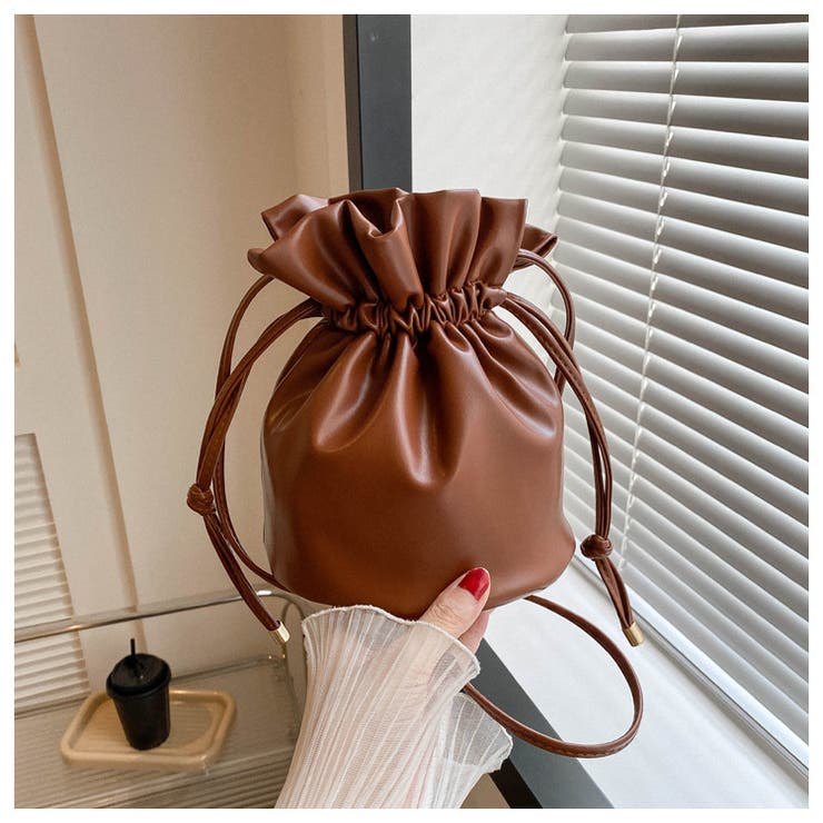 ミニショルダーバッグ ポシェット 巾着型 | PlusNao | 詳細画像17 