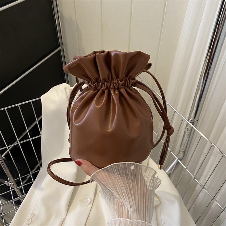 ミニショルダーバッグ ポシェット 巾着型 | PlusNao | 詳細画像18 