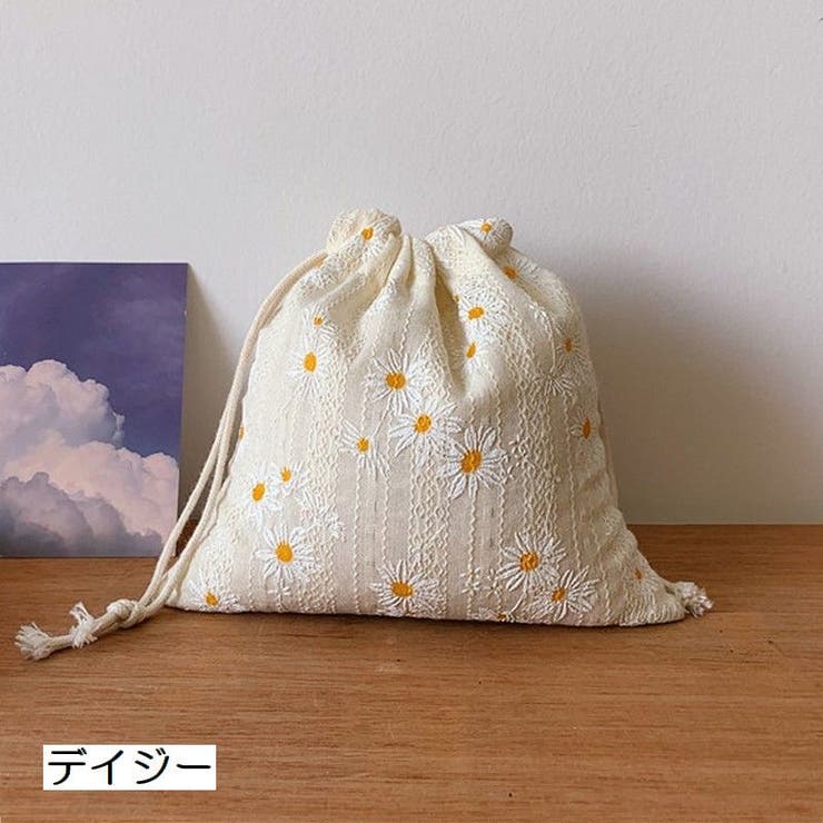巾着ポーチ 巾着袋 巾着バッグ | PlusNao | 詳細画像3 