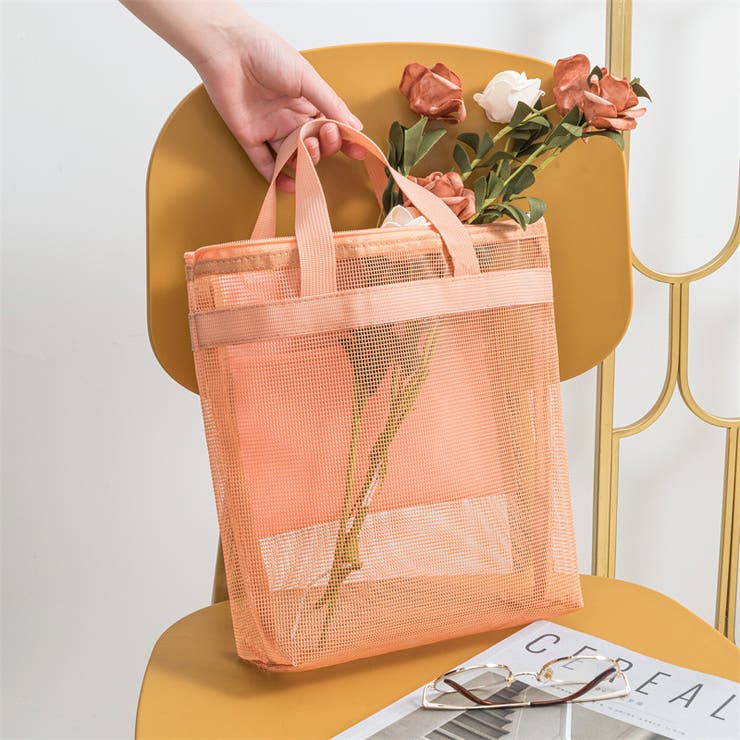 メッシュバッグ スパバッグ プールバッグ | PlusNao | 詳細画像2 