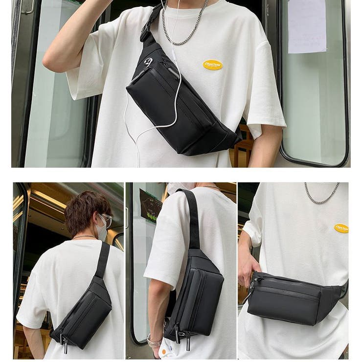 ボディバッグ ウエストポーチ かばん | PlusNao | 詳細画像10 