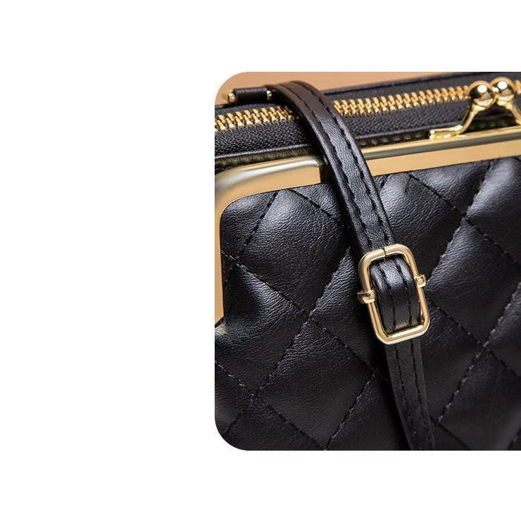 ミニショルダーバッグ お財布ポシェット がま口 | PlusNao | 詳細画像13 