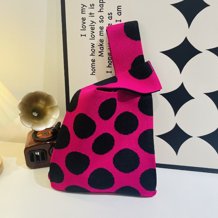 ニットバッグ ハンドバッグ トートバッグ | PlusNao | 詳細画像11 