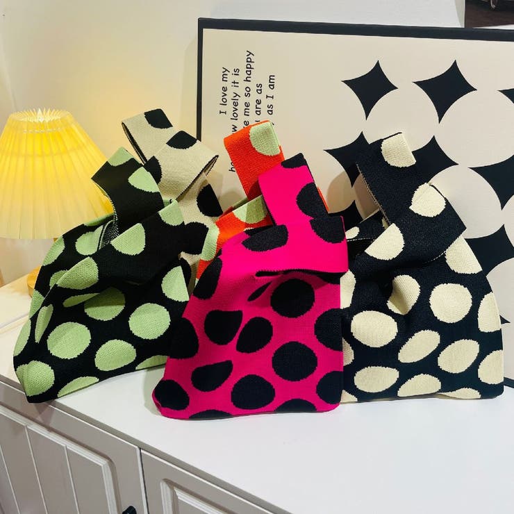 ニットバッグ ハンドバッグ トートバッグ | PlusNao | 詳細画像3 