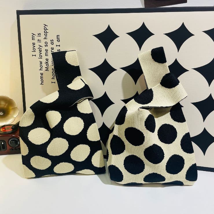 ニットバッグ ハンドバッグ トートバッグ | PlusNao | 詳細画像4 