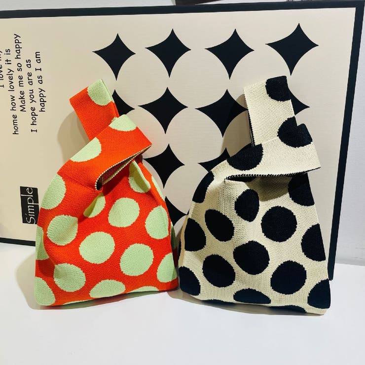 ニットバッグ ハンドバッグ トートバッグ | PlusNao | 詳細画像7 